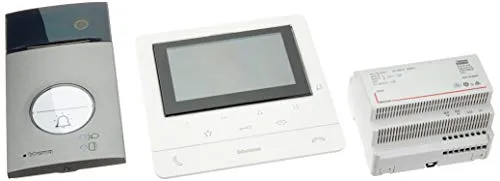 Bticino Flex ONE Classe 100 V16E con display LCD a colori da 5", stazione porta Linea 3000, 20 cm, bianco