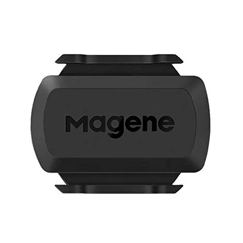 Magene S3+ Sensore di velocità/Cadenza per Ciclismo, Sensore RPM per Bicicletta Wireless Ant+/Bluetooth 4.0