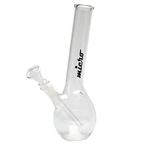"HA Bong Glas "Micro", H 21 cm, diametro 28 mm, S 14,5 mm, 160 g.