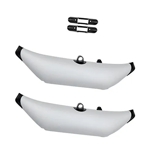 CUTICATE 2X Kayak Outrigger Gonfiabile Kayak Canoa Peschereccio Sistema di Stabilizzatore Galleggiante del Piede, per Kayak, Canoa, Barca per Principianti