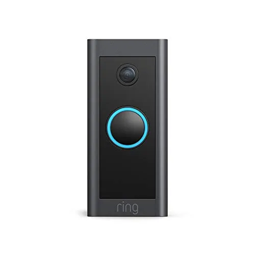 Ring Video Doorbell Wired di Amazon – Video in HD, rilevazione di movimento avanzata, alimentazione via cavo | Include un periodo di prova gratuita di 30 giorni del piano Ring Protect