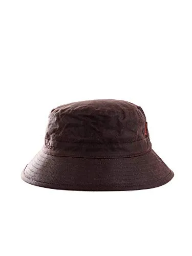 Barbour Cappello Sportivo in Cera Olive M