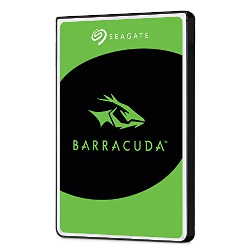 Seagate BarraCuda, 1 TB, Hard Disk Interno, SATA da 6 GBit/s, 2,5", 5.400 RPM, Cache da 128 MB per PC Desktop e PC Portatili (ST1000LM048)