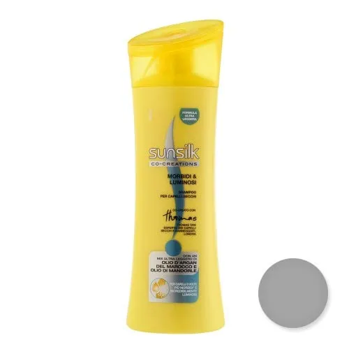 SUNSILK Set 12 Shampoo Morbidi-Luminosi Giallo 250 Ml Prodotti Per Capelli