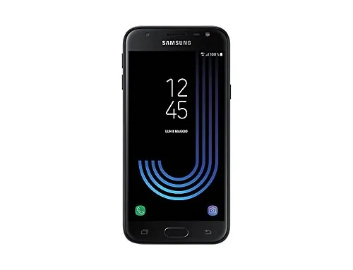 Samsung Galaxy J3 (2017) Smartphone, Nero, 16 GB Espandibili, Dual SIM [Versione Italiana]