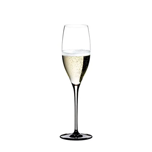 RIEDEL Sommeliers Tie Black 4100/28, Stile Vintage, Motivo: calici di Champagne, 330 ml