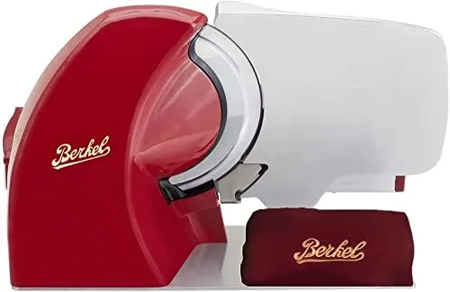 BERKEL - Affettatrice Domestica Home Line 250 PLUS - Rosso + Rimuovi Lama e Cover Omaggio!