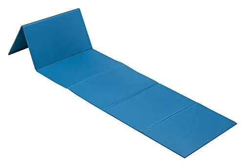 Movi Fitness Tappetino xpe per esercizi pieghevole, 180 x 50 x 0,7 cm Aperto - 51 x 32 x 6 cm Ripiegato