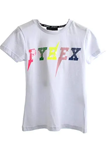 Pyrex Kids 24603 T-Shirt Bambina Bianco 9A