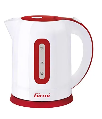 Girmi BL2000 Bollitore, 2200 W, 5 Cups, Plastic, Bianco