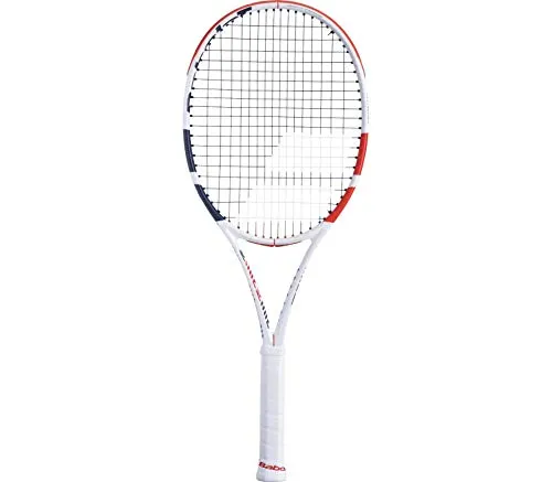 Babolat Pure Strike Lite S NC - Racchetta da adulto, unisex, colore: bianco/rosso/nero (bianco), 1