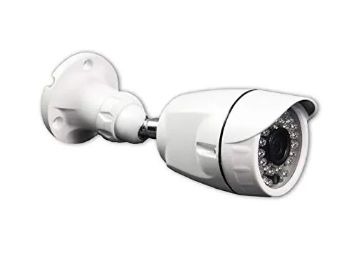 Vetrineinrete® Telecamera bullet cmos ahd full hd 2 mpx 1080p lente 3,6 mm 36 led infrarossi visione notturna per esterno Ip57 videosorveglianza alta risoluzione 6356AHD C23