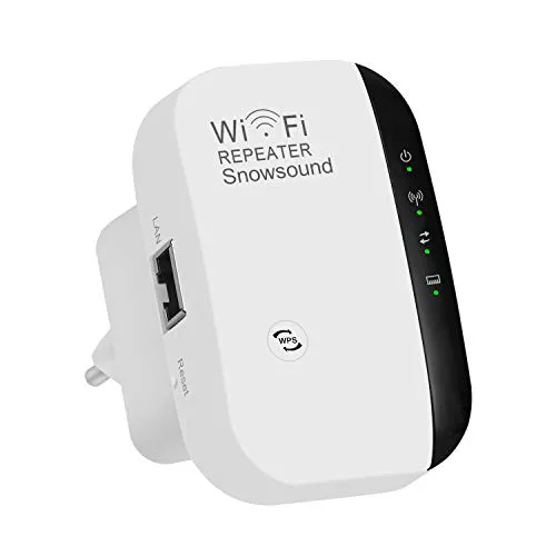 WiFi Ripetitore Wireless Range Extender 300 Mbps WiFi Signal Booster 2.4G Network con antenne integrate Amplificatore porta LAN Supporta la modalità punto di accesso ripetitore con WPS 802.11n/b/g