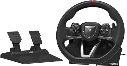 Hori Volante RWA Racing Wheel Apex - PS5 - PS4 - PC - Ufficiale Sony, nero