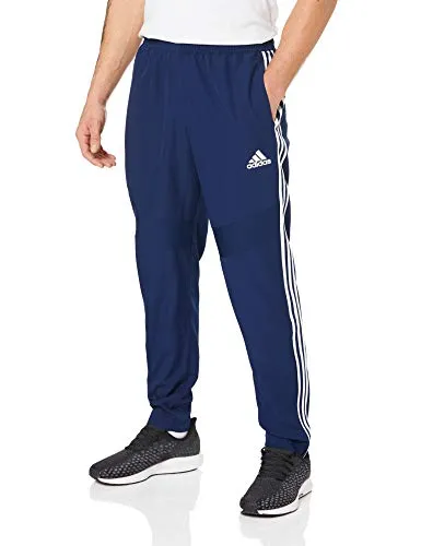 adidas Tiro 19 Woven, Pantaloni Sportivi Uomo, Blu (Dark Blue/White), L