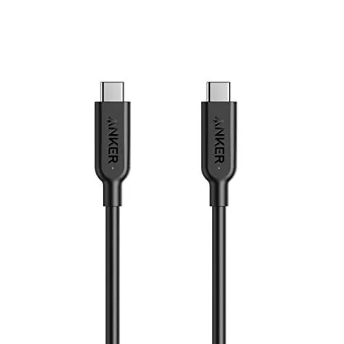 Anker Powerline II - Cavo USB-C a USB-C 3.1 Gen2 (90 cm) con Power Delivery per Galaxy S8 S8+ S9 S10, iPad Pro 2020, MacBook, Google Pixel, Nexus 6P, Huawei Matebook e altri dispositivi