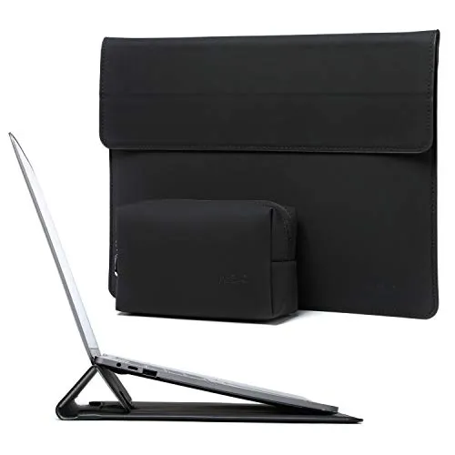 HYZUO 15-16 Pollici Custodie per PC Portatile Borsa con Funzione Stand Compatibile con 2019-2021 Macbook Pro 16 A2141/ 15 Surface Laptop 4 3/ Dell XPS 15/2012-2019 MacBook Pro 15 A1990 A1707 A1398