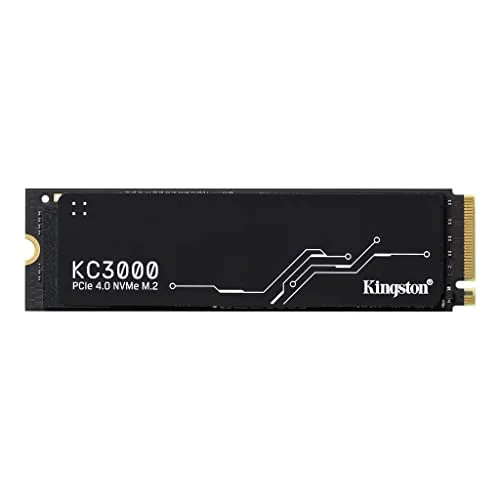 Kingston KC3000 PCIe 4.0 NVMe M.2 SSD - Storage ad alte prestazioni per PC desktop e laptop -SKC3000S/2048GB Unità a stato solido