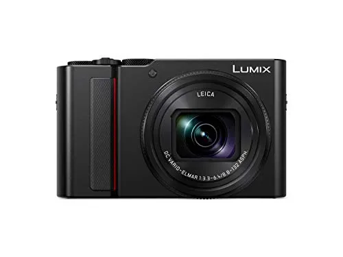 Panasonic LUMIX DC-TZ200EG-K Fotocamera Compatta 20 MP, Sensore da 1", 4K Photo e 4K Video, Nero