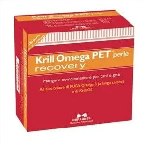 NBF ITALIA Krill Omega 120 Perle - mangime complementare per Cani e Gatti