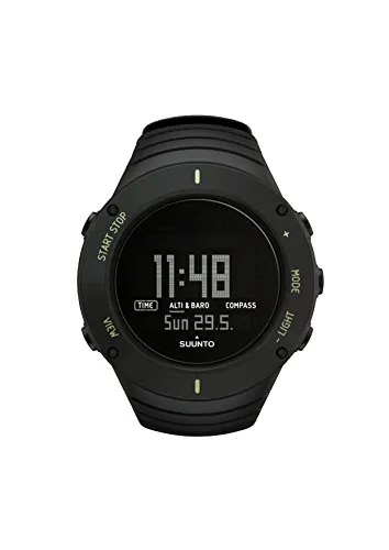 Suunto, Core Ultimate Black, Orologio per l'Outdoor con Altimetro, Barometro, Unisex - Adulto, Nero (Ultimate Black), Taglia Unica