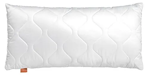 sleepling Comfort 195864 Cuscini in Microfibra 40 x 70 cm, Bianco