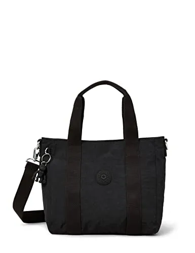 Kipling Asseni Mini Donna, Borse Tote, Nero (Black Noir), 33x21x14 Centrimetri (B x H x T)