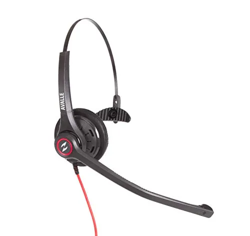 Avalle Auricolare per Gigaset DX800A C660HX DL500A Headset | Completamente Compatibile | | Ultra Noise Cancelling monofonico (Un Orecchio) Call Center Headset | Utilizzare Direttamente dalla Scatola
