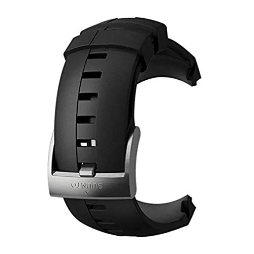 SUUNTO Spartan Sport, Cinturino Unisex-Adulto, Nero/Argento, Taglia Unica