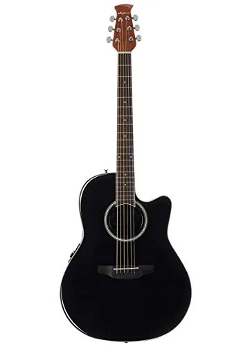 Ovation Applause Chitarre Elettroacustiche Mid Cutaway black AB24II-5