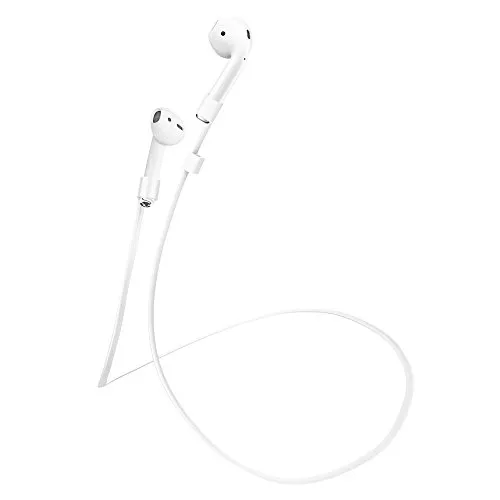 Spigen RA100 Progettato per Apple Airpods 1 & 2 Cordino [NON compatibile con Airpods Pro] - Bianco