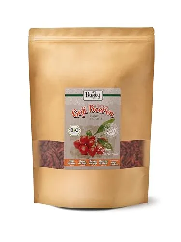 Biojoy Bacche di Goji BIO (1 kg), essiccate e senza zolfo