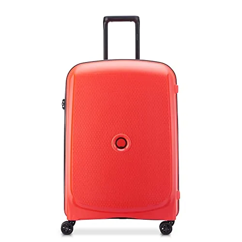 DELSEY PARIS - BELMONT PLUS -Bagaglio a mano grande - 70 x 47 x 31 cm - 81 litri - Rosso