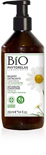 Phytorelax Laboratories Balsamo Addolcente Discricante, per capelli delicati con Camomilla Bio - 250 ml