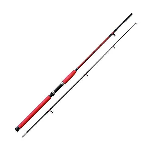 Lineaeffe Canna da Pesca dalla Barca Mustang 1.65 m 100-250 g per Bolentino Telescopica in Carbonio Potente e Sensibile in Vetta