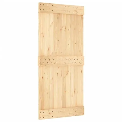 vidaXL Porta NARVIK 95x210 cm in Legno Massello di Pino