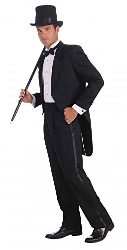 shoperama - Costume da uomo vintage Hollywood Smoking Frack Tuxedo