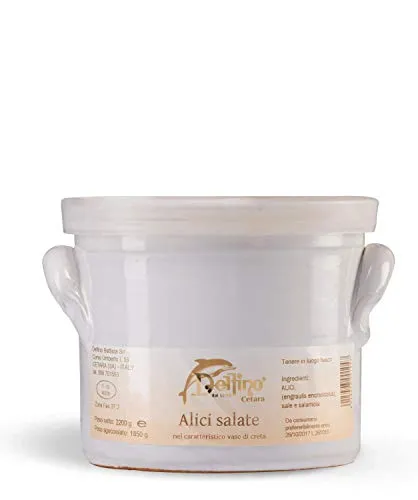 Alici Salate di Cetara in creta 2200 gr