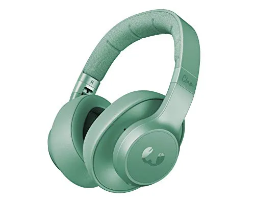 Fresh ’n Rebel Clam ANC Headphones over-ear Misty Mint, Cuffie Sovraurali Bluetooth senza fili con Active Noise Cancelling (cancellazione del rumore), Cavo di riserva, verde menta