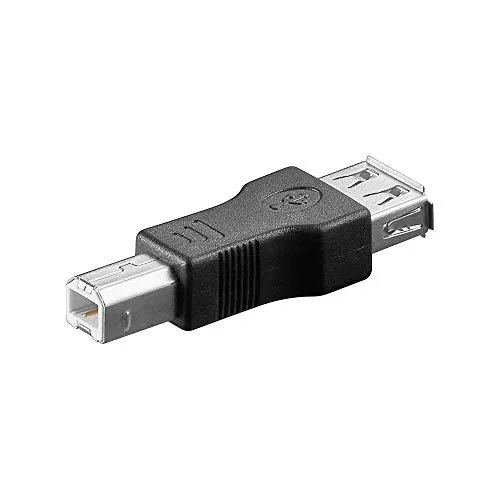 Goobay 50291 Adattatore USB 2.0 ad Alta Velocità, Nero