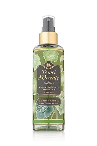 Tesori d'Oriente - Acqua Profumata corpo Te' verde e verbena, 200 ml