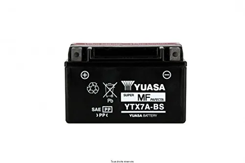 BATTERIA YUASA APRILIA SXV 450 2006-2014 (YTX7A-BS)