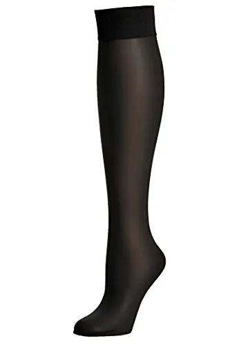 Wolford - Luxe 9 Knee-Highs, Donna black, S 100 den