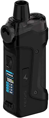 Geekvape Aegis Boost Pro Kit 100W 6ML Pod Kit alimentato da una singola batteria 18650 esterna compatibile con sistema Pod/RDTA/serbatoio