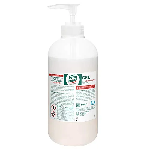 Lysoform Medical Gel Disinfettante per le Mani, 500 ml, con Pump