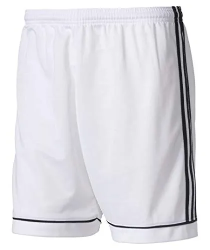 adidas PANTALONCINI SPORTIVI BJ9227 SQUAD MODA UOMO SPORT WHITE Taglia L (Talla produttore: L)