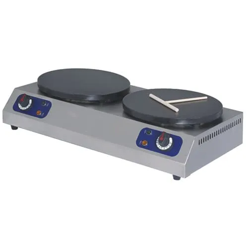 Crepiera crepes doppai 35+35 elettrica RS0680