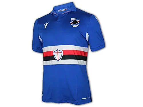 U.C. Sampdoria Home Maglia Gara, Macron, Unisex – Adulto, Royal, XL