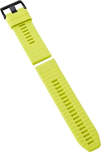 Garmin Cinturino, 26mm, QuickFit, Silicone, Amp Yellow