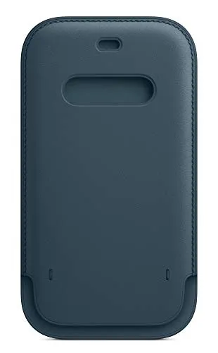 Apple Custodia a Tasca MagSafe in pelle (per iPhone 12 | iPhone 12 Pro) - Blu Baltico